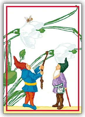 Produktbild von 5x Kindergeburtstag Einladungen, Grußkarten, Klappkarten mit Zwergen Motiv, DIN A6 gefaltet, inkl. Umschlag - um zum Geburtstag zu gratulieren