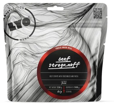 Obrázok produktu pre strava LYOFOOD Hovädzie Stroganoff 122g