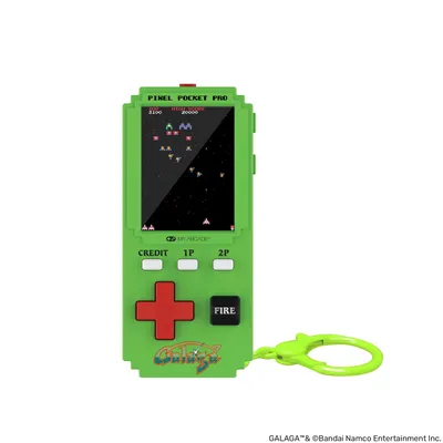 Image de My Arcade PIXEL POCKET PRO GALAGA PORTABLE GAMING SYSTEM