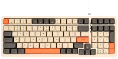 Produktbild von RK909: Kabelgebundenes Gaming-Tastatur mit RGB-Hintergrundbeleuchtung