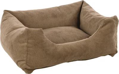 Produktbild von Flamingo Hundebett Celeste rechteckig beige, Maße: 65 x 50 x 20 cm