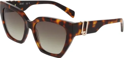 Produktbild von Liu Jo LJ814SR TORTOISE/BROWN SHADED 55/18/140 Damenbrillen Sonnenbrillen