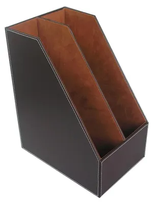 Produktbild von Faux Leder Zeitschriftenhalter