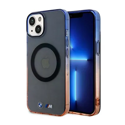 Immagine prodotto di Etui Bmw Bmhmp14Shtge Iphone 14 / 15 /13 6.1 Szary/Grey Hardcase Gradient Bumper Magsafe
