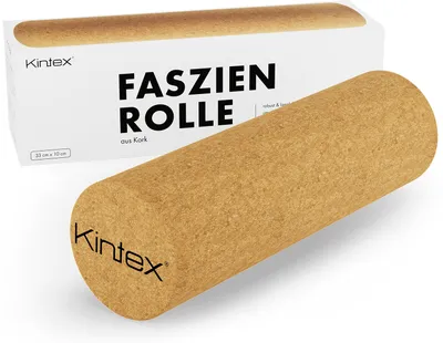 Produktbild von Kintex Kork Faszienrolle 33 cm x 10 cm, Faszien-Training
