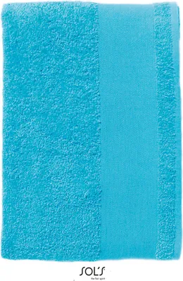Produktbild von SOLs 89200 | Guest Towel Island | 30 x 50 cm - Farbe: Turquoise - Größe: 30 x 50 cm