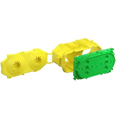 Produktbild von Kaiser Elektro Kaiser Betonbau B1 Doppel- 1269-01Geraete-Verbindungsdose 2-teilig E