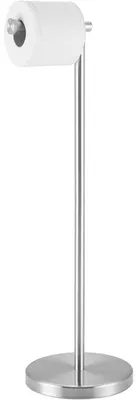 Immagine prodotto di Portarotolo da pavimento, altezza 66 cm, acciaio inossidabile spazzolato, base stabilizzata