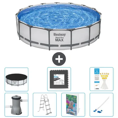 Immagine prodotto di Bestway Steel Pro MAX Rotonda - 457x122 cm - 8 pezzi  S610