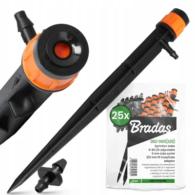 Produktbild von 25 Stück Bewässerungssprenger regulierbar 0-80 L/h für Garten