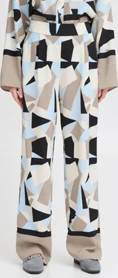 Image de b.young BYFAVIA Pantalon pour femmes Pantalon en tissu coupe droite
