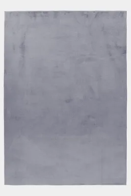 Produktbild von Hochflor Teppich Pia Läufer, Farbe: Grau, Größe:60x110 cm