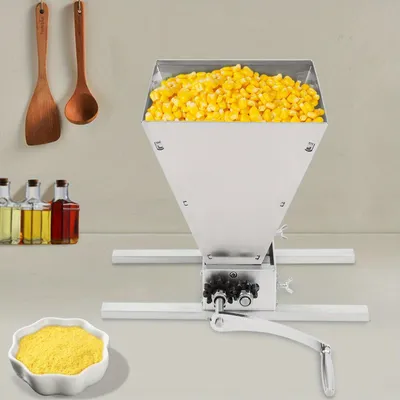 Immagine prodotto di Macchina per la macinazione di cereali - Mulino per cereali - Macchina per la macinazione del grano - Macchina per la macinazione - Mulino per cereali - Azionato manualmente o elettricamente