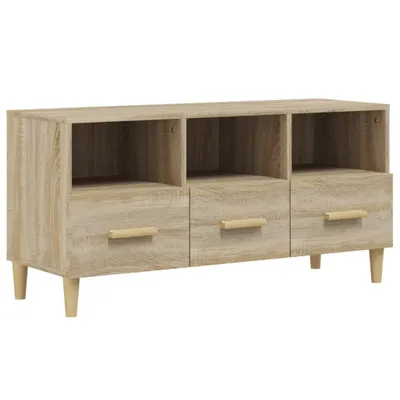 Obrázok produktu pre vidaXL TV skrinka Sonoma dub 102x36x50 cm odvodený výrobok z dreva