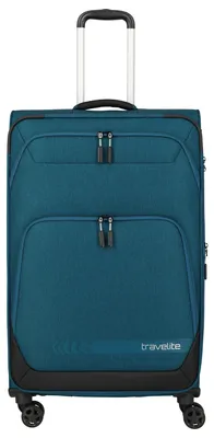 Productafbeelding van Travelite Opstartmodel - Koffer met 4 wielen, groot (78 cm), kleur: petrol