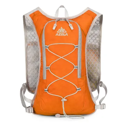 Produktbild von 5L Fahrradrucksack Laufrucksack Trekking Rucksack Trinkrucksack Ultraleicht Atmungsaktiv mit Reflektoren