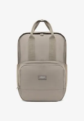 Produktbild von Larkson NO 6 Tagesrucksack Sand Beige Uni Rucksack 16 Zoll Laptopfach 15L
