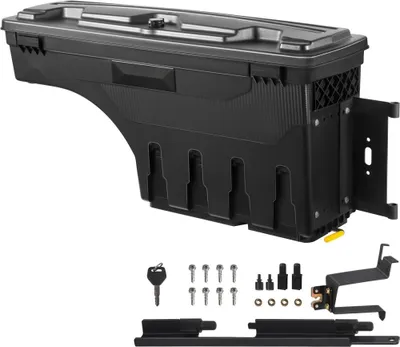Produktbild von LKW Staubox - Staukasten für Anhänger Deichsel - 25L Kapazität Werkzeugkasten - 34kg