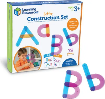 Produktbild von Learning Resources Alphabet Bauset Lernspielzeug Mehrfarbig