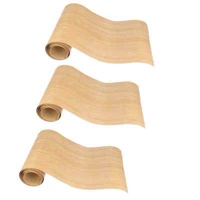 Produktbild von 3 Holzfurnierbänder 20 x 125 cm