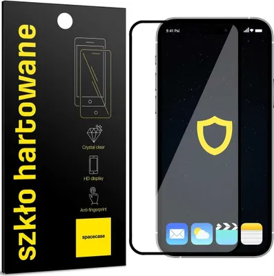 Zdjęcie produktu dla Szkło hartowane SPACECASE Glass 5D do iPhone 14 Pro
