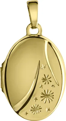 Produktbild von V Anhänger 375 Gelbgold