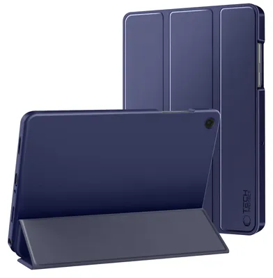 Image de Housse avec rabat pour Galaxy Tab A11 Plus / A9 Plus, Tech-Protect SmartCase, Bleu foncé