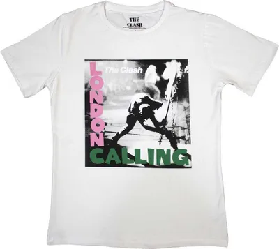 Produktbild von The Clash - "London Calling" T-Shirt für Damen RO10349 (S) (Weiß)