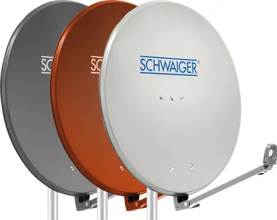 Obrázok produktu pre Schwaiger SPI910.0, 10,75 - 12,75 GHz, 39,5 dBi, Biela, 88 cm