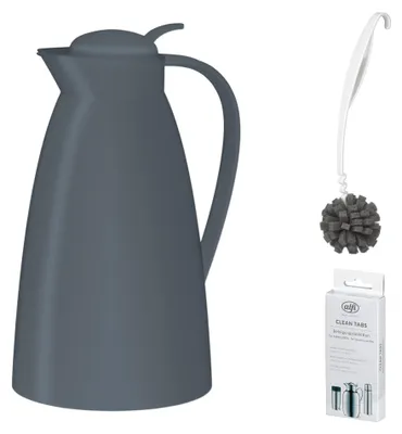 Zdjęcie produktu dla alfi ECO Isolierkanne – Vorteilsset mit Reinigungsbürste CLEAN FIX 30 cm + CLEAN TABS (20 Stück)