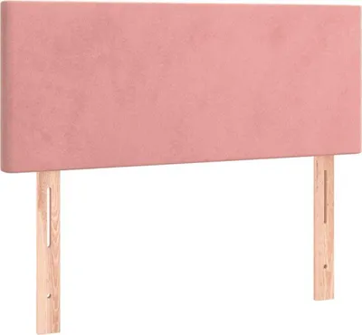 Produktbild von vidaXL Kopfteil Rosa 80x5x78/88 cm Samt