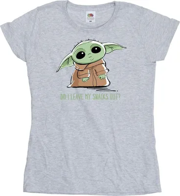 Produktbild von Star Wars - "The Mandalorian" T-Shirt für Damen BI50635 (XXL) (Grau)