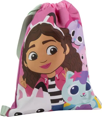 Immagine prodotto di Gabby's Dollhouse StyleBorsa sportiva - borsa da palestra e fitness borsa per la scuola e il tempo libero
