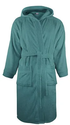 Obrázek produktu pro The One Towelling – župan pro muže/ženy, uni, s kapucí LT4896 (S-M) (benzínová)