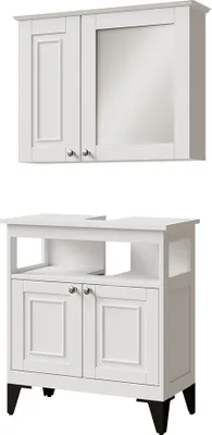 Obrázok produktu pre Súprava kúpeľňového nábytku Vicco Vanity biely 2-dielna, Model 54390