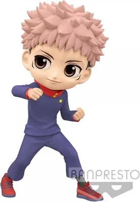 Produktbild von Jujutsu Kaisen Q Posket Minifigur Yuji Itadori Ver. B 13 cm