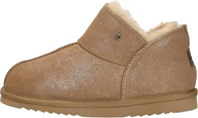Image de Warmbat Willow  Pantoffels Dicht - Goudkleur - Maat 40
