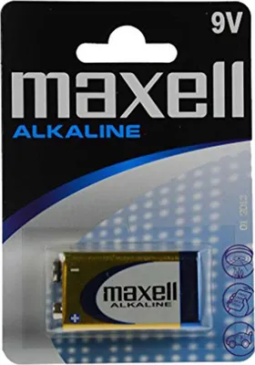 Produktbild von 1x 9V Batterie Typ: E - 6LR61 - Alkaline 1 Stück [18724]