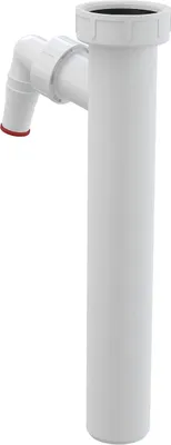 Produktbild von Alcadrain Verstellrohr mit einer Überwurfmutter 6/4" und einen Geräteanschluss DN40
