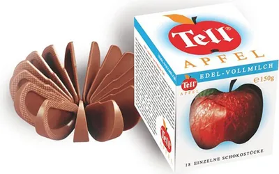 Produktbild von Tellapfel Vollmilch
