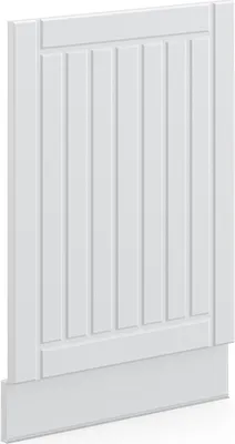 Produktbild von Frontblende Vicco Fame-Line Weiß Landhaus 45 cm ohne Arbeitsplatte, Model 35880