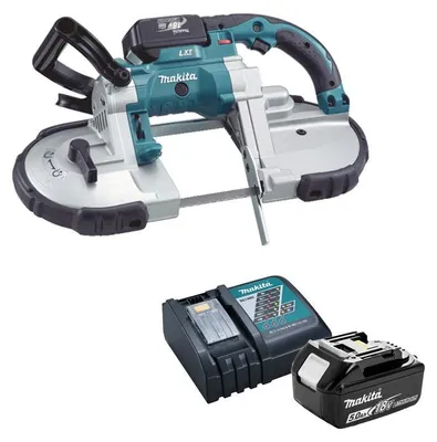 Image de Scie à ruban 2x4Ah 18V LXT ® MAKITA DPB180RME en coffret