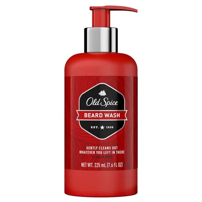 Produktbild von Old Spice Bartshampoo für Männer, Bartseife für Bart, Gesicht und Haar, Herren Bartpflege gegen Schuppen 225ml