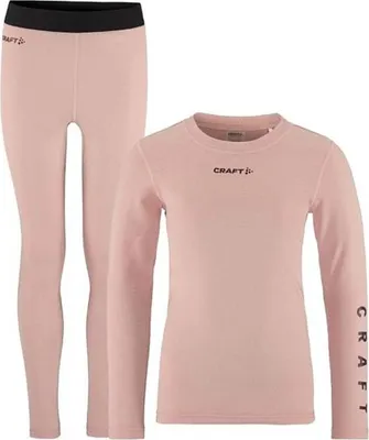 Produktbild von Craft Core Warm Funktionsunterwäsche-set Rosa 4-6 Years Jungen,Mädchen Rosa 4-6 Years
