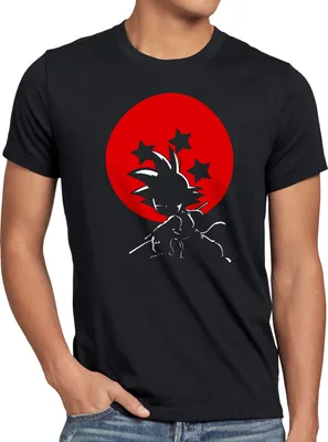 Produktbild von style3 Young Goku Sunset Herren T-Shirt anime evolution saiyajin dragon