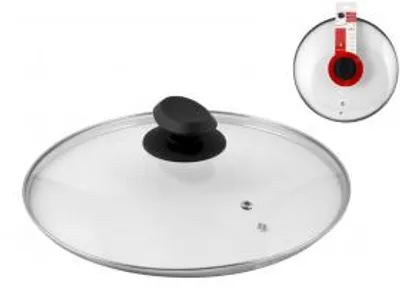Immagine prodotto di HOMe Coperchio In Vetro Bordo Inox Cm20