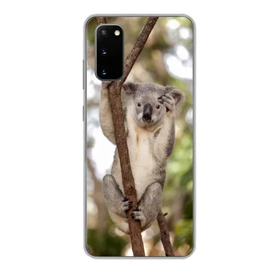 Produktbild von MuchoWow® Handyhülle Schutzhülle Hülle für Samsung Galaxy S20 Koala - Äste - Tier - Kinder - Jungen - Mädchen Silikon Softcase Handy Hülle - Bild