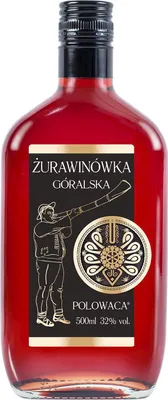 Obrázek produktu pro Vodka Polowaca zurawinowka Goralska (brusinkový likér) 0,5L | vodka
