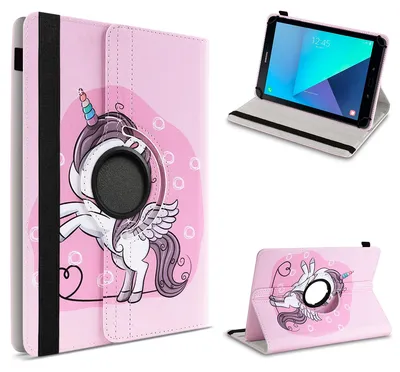 Produktbild von Schutzhülle für Samsung Galaxy Tab S3 S2 9.7 Tablet Hülle Tasche Case DrehbarFarbe 360 Uni:Motiv 15