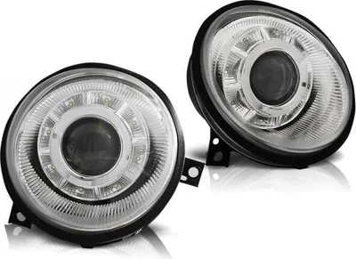 Obrázek produktu pro Světlomety LED Angel Eyes pro VW Lupo 6X rok 98-05 chromované